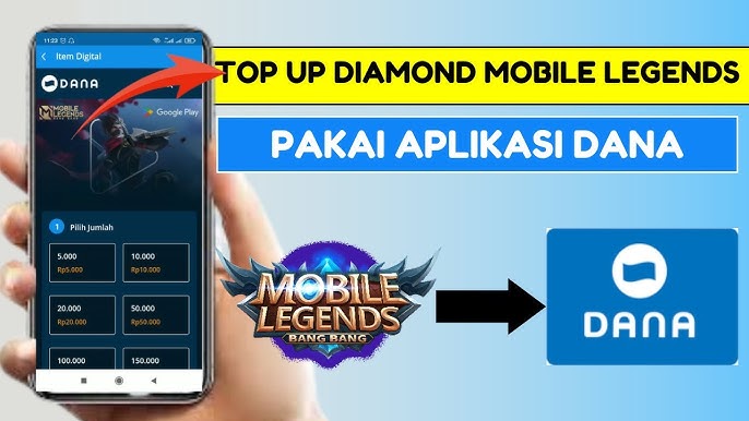 Cara Top Up Diamond Mobile Legends di DANA: Cepat, Aman, dan Anti Ribet! 2 cara top up diamond mobile legends di dana 1